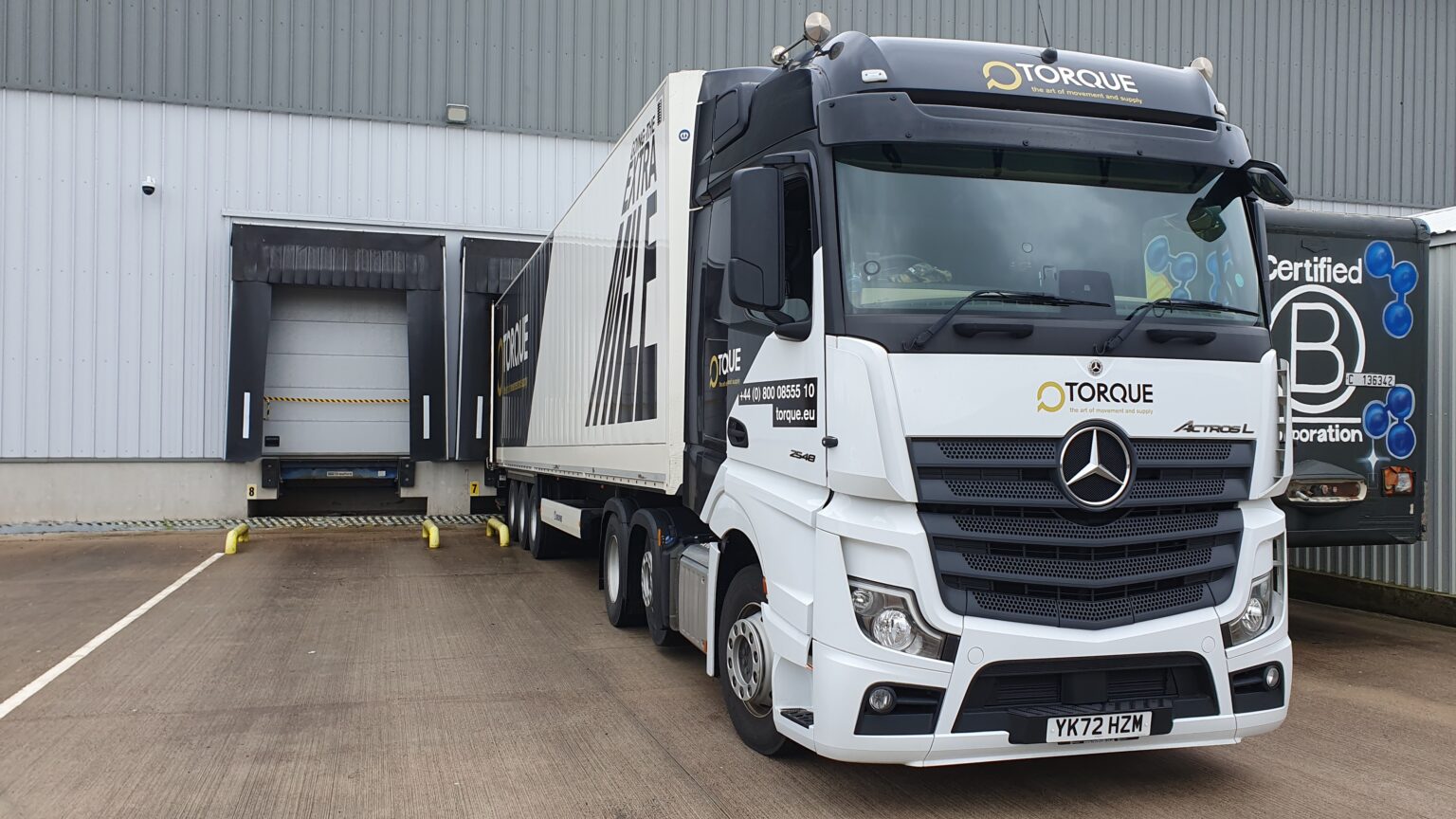 Torque Logistics of Leeds West Yorkshire delivery to Motherwel Scotland